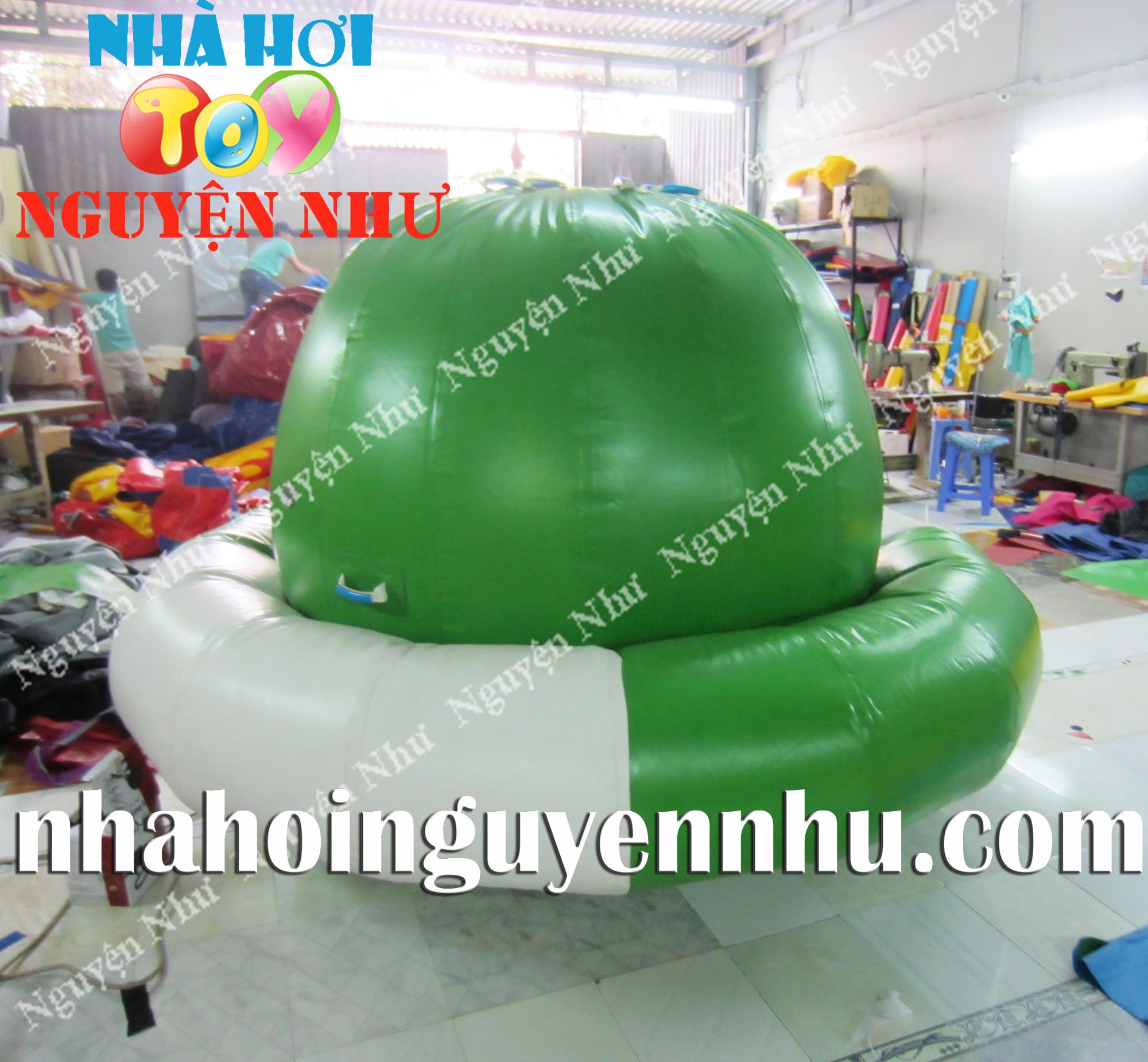 Đồ chơi bơm hơi - Đồ chơi Đĩa bay bơm hơi dưới nước 003